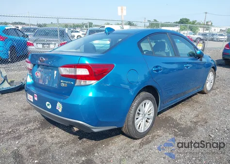 2018 Subaru Impreza 2.0I Premium z USA, uszkodzony, nr VIN 4S3GKAB66J3615717